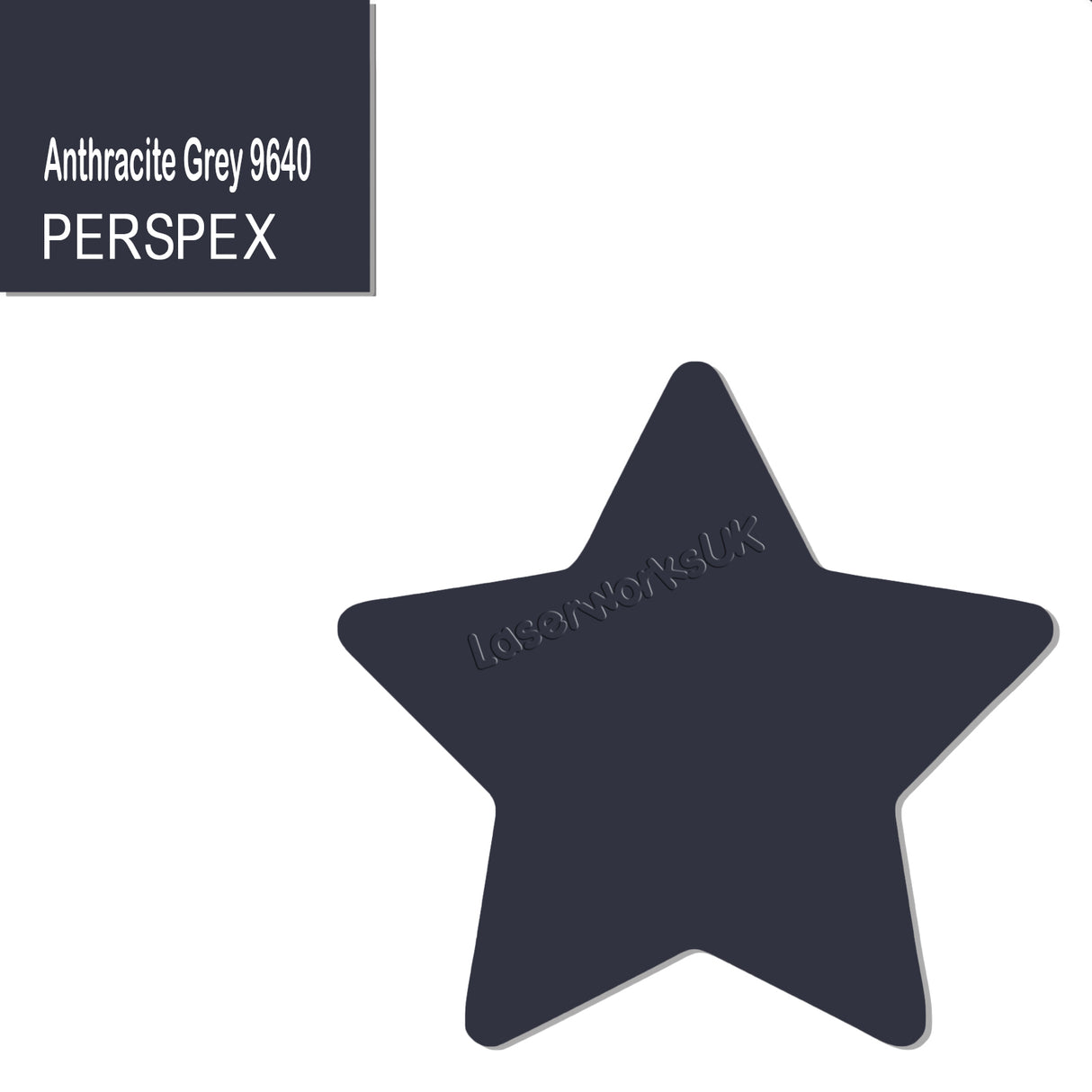 Acrylic Star Blanks (3cm Pack of 18) - Laserworksuk