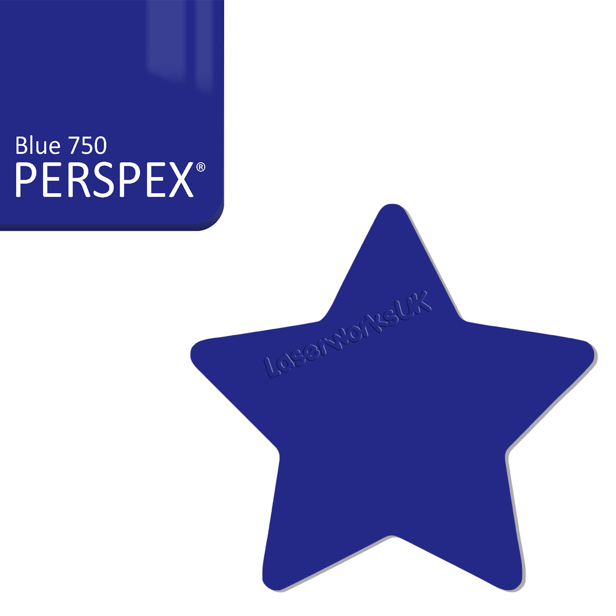 Acrylic Star Blanks (3cm Pack of 18) - Laserworksuk
