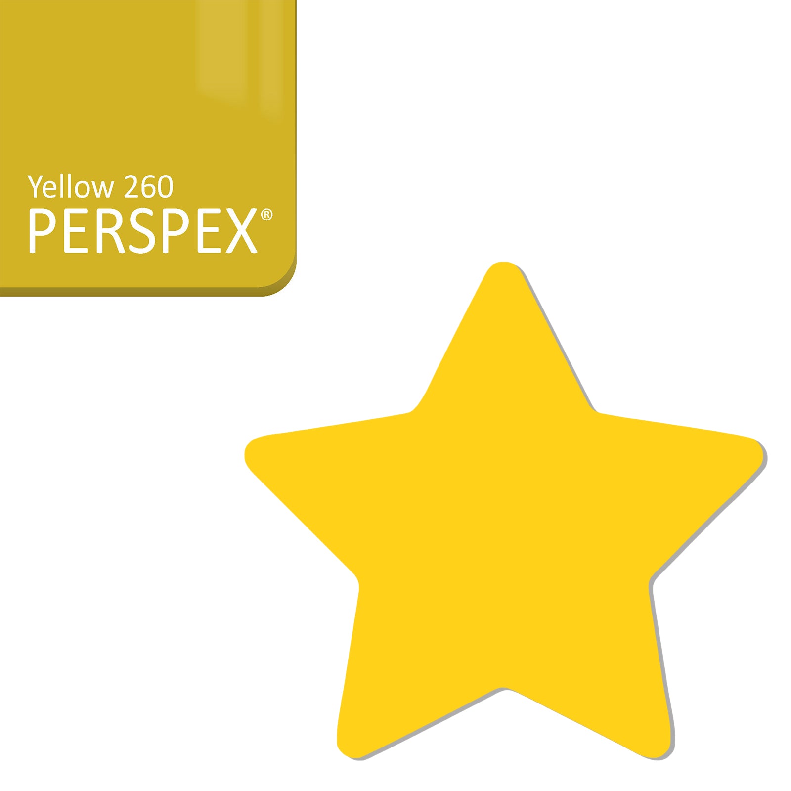 Acrylic Star Blanks (3cm Pack of 18) - Laserworksuk