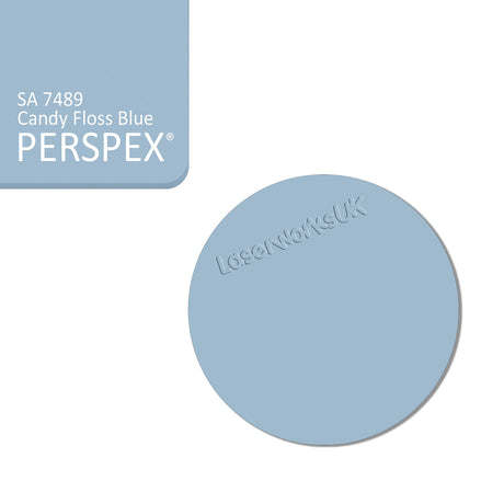 Acrylic Circles - Blanks Disc - (7cm Pack of 6) - Laserworksuk