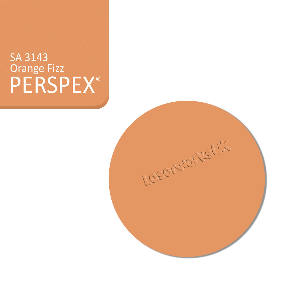 Acrylic Circles - Blanks Disc - 9cm Pack of 5 - Laserworksuk