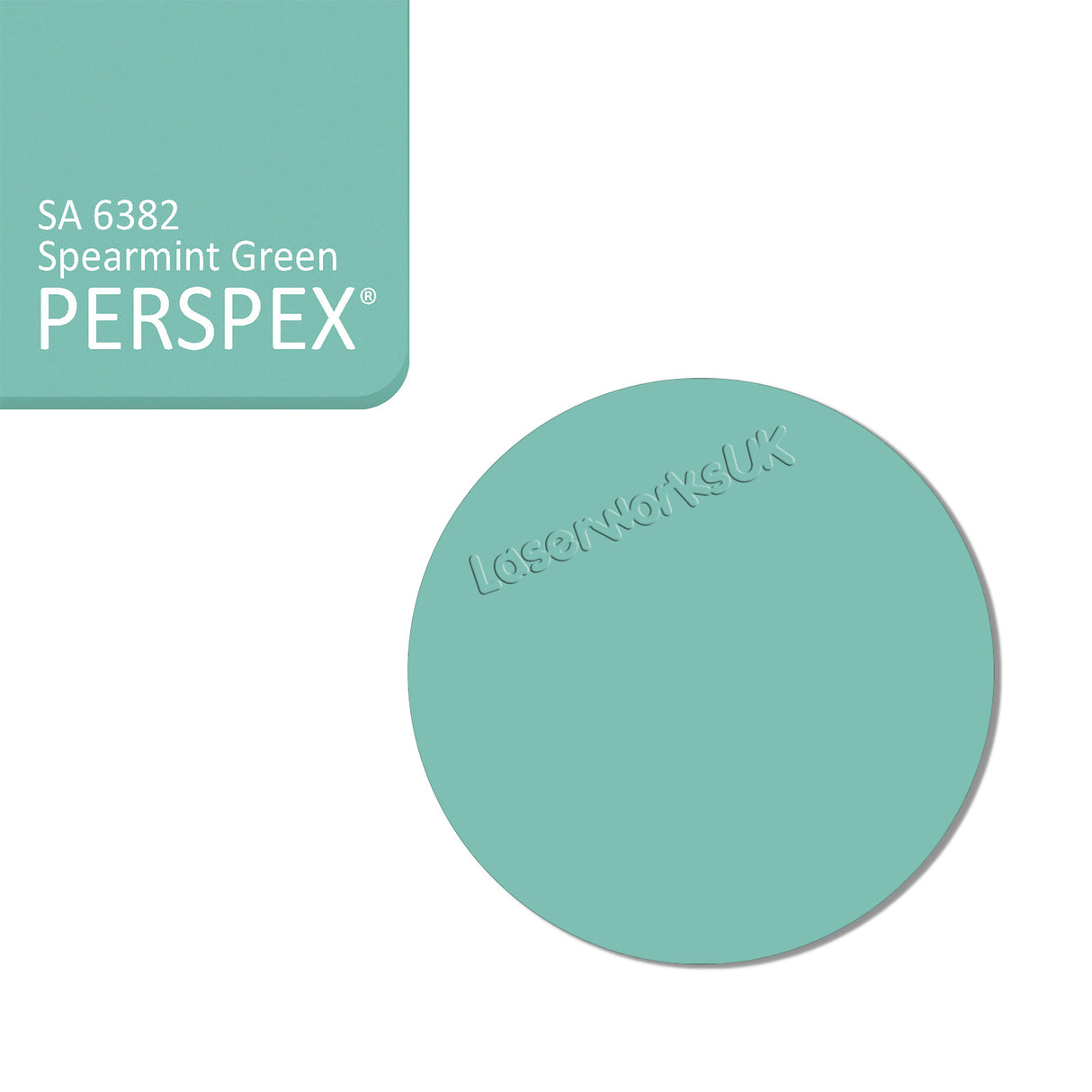 Acrylic Circles - Blanks Disc - (7cm Pack of 6) - Laserworksuk