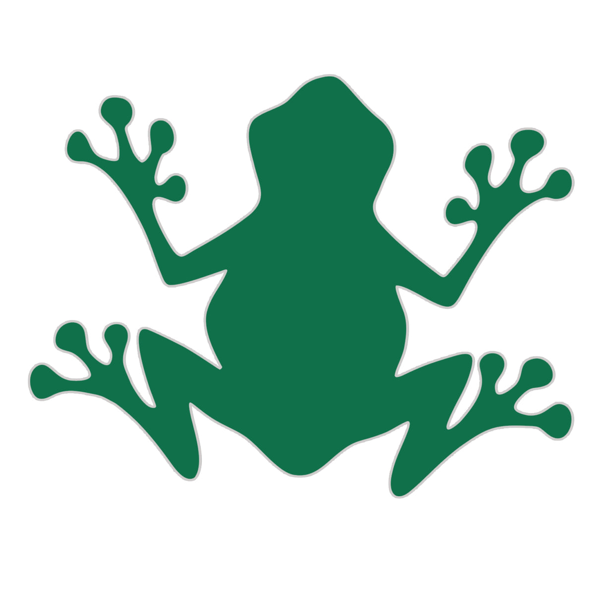 Acrylic Frog Shape - LaserworksUK