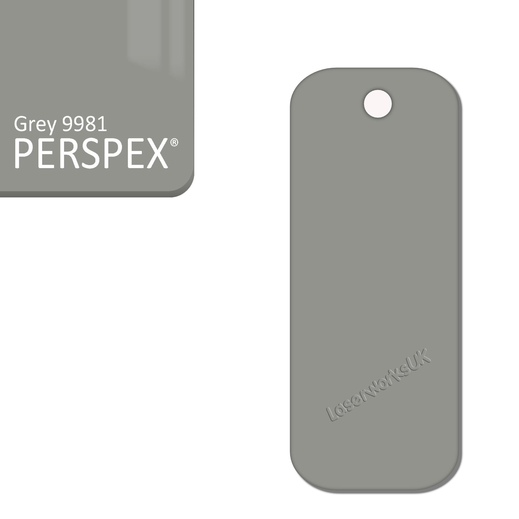 Acrylic Rectangle Keyring Blank Fobs (6cm Pack of 15) - Laserworksuk