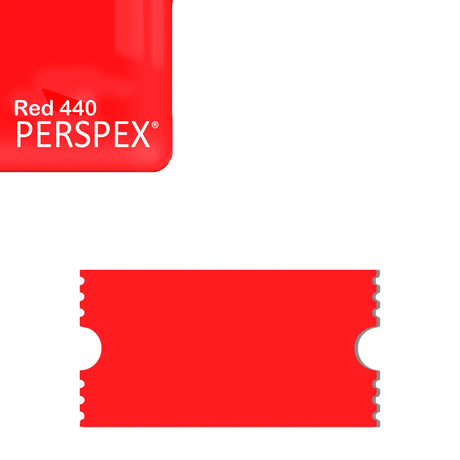 Acrylic Ticket Blanks - Laserworksuk