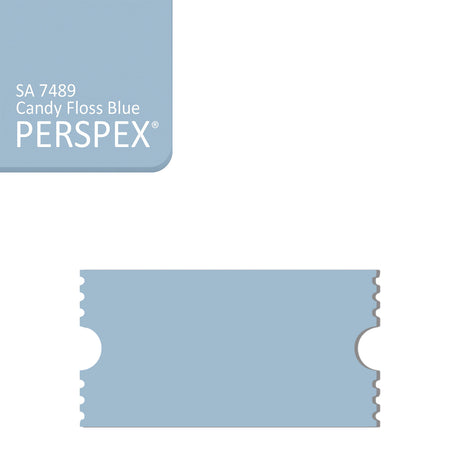 Acrylic Ticket Blanks - Laserworksuk