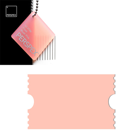 Acrylic Ticket Blanks - Laserworksuk