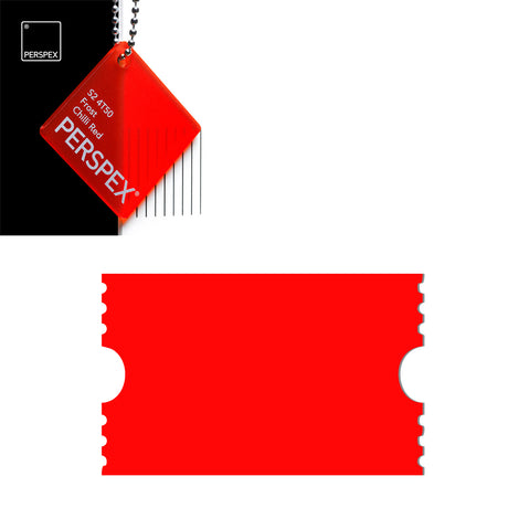 Acrylic Ticket Blanks - Laserworksuk