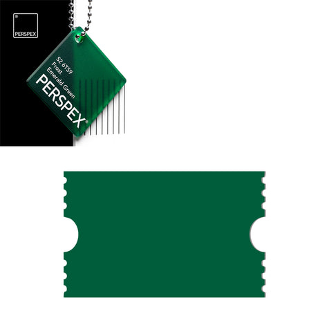 Acrylic Ticket Blanks - Laserworksuk