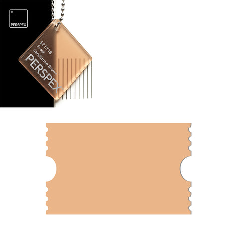 Acrylic Ticket Blanks - Laserworksuk