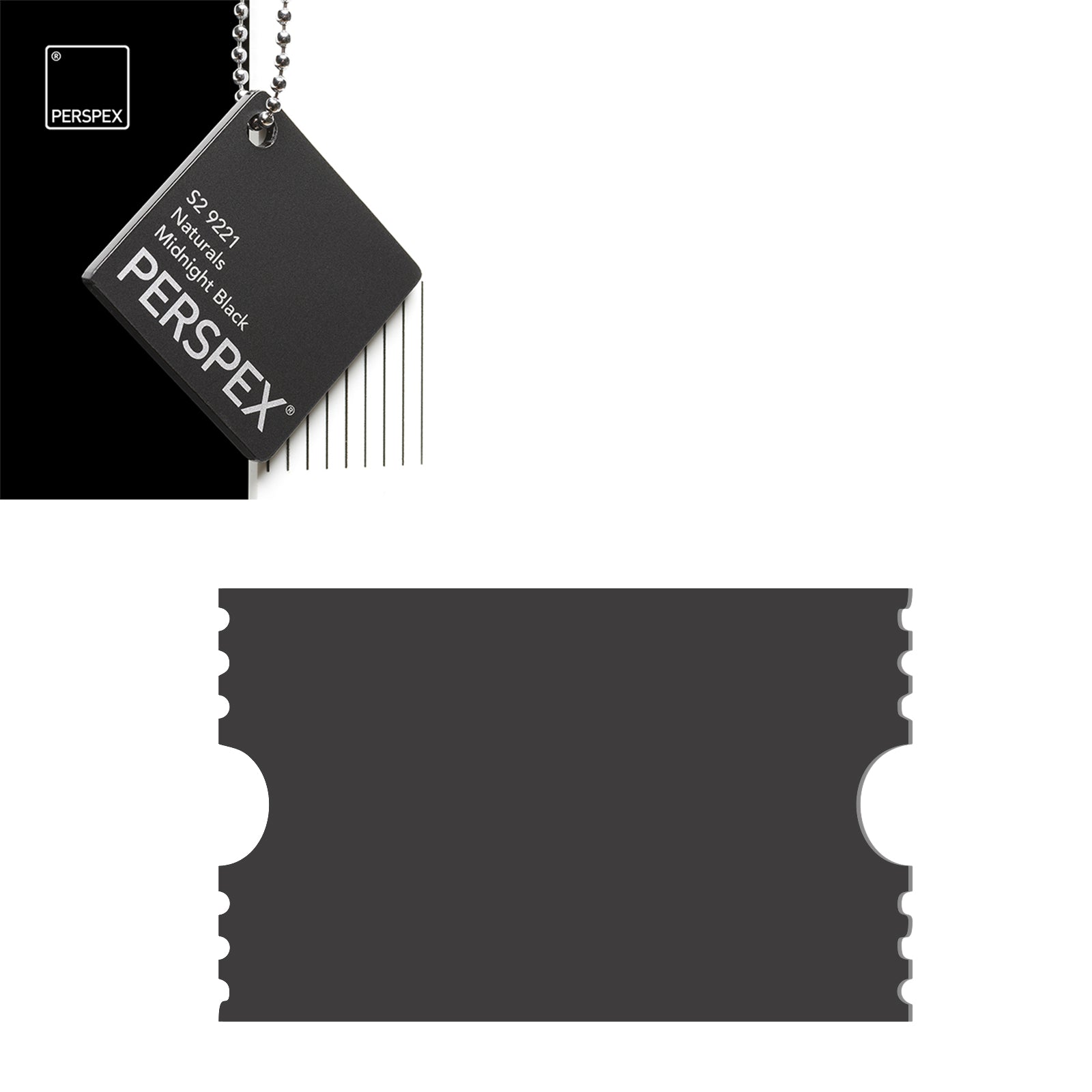 Acrylic Ticket Blanks - Laserworksuk