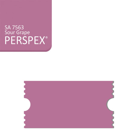 Acrylic Ticket Blanks - Laserworksuk
