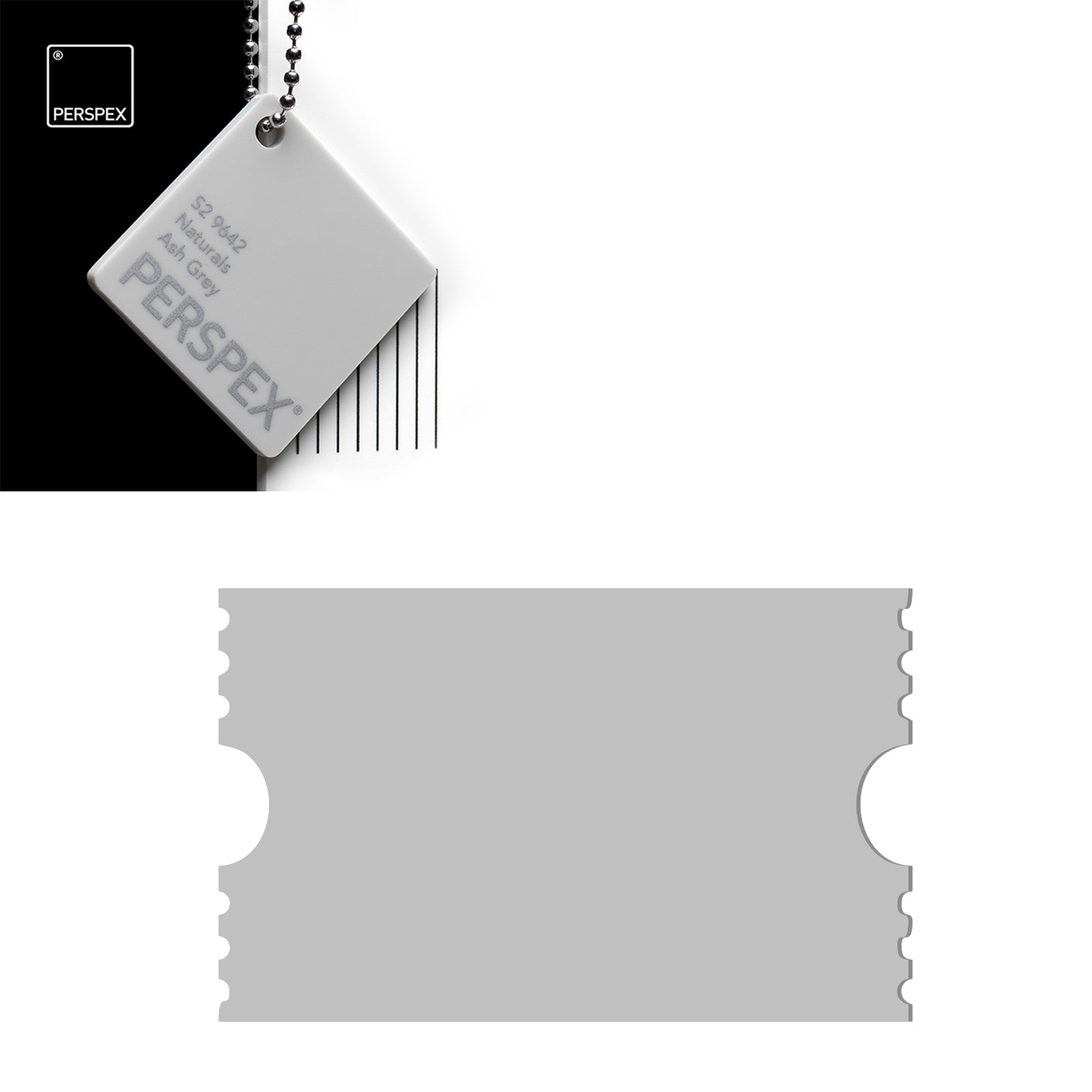 Acrylic Ticket Blanks - Laserworksuk