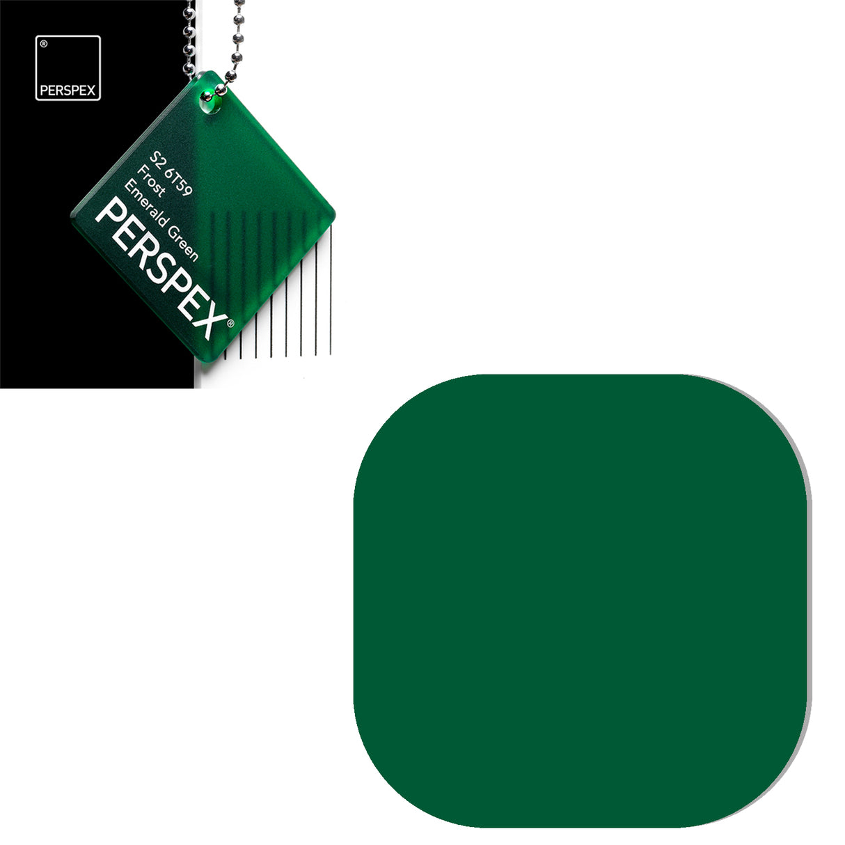 Acrylic Coasters - Square Blanks - (9.5cm Pack of 5) - Laserworksuk