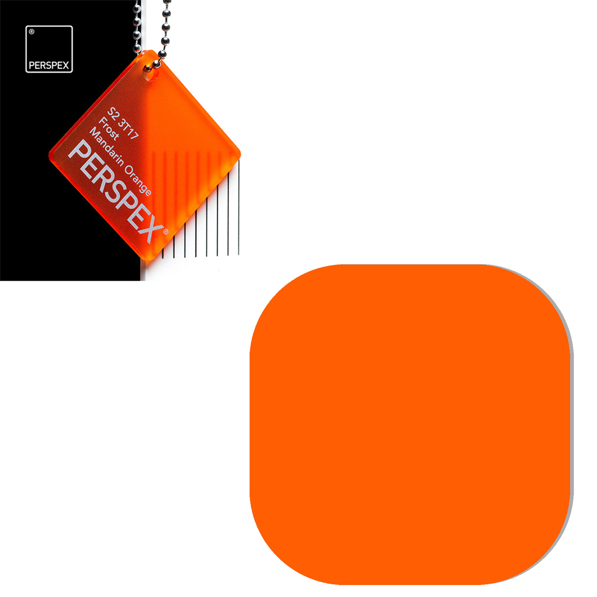 Acrylic Coasters - Square Blanks - (9.5cm Pack of 5) - Laserworksuk