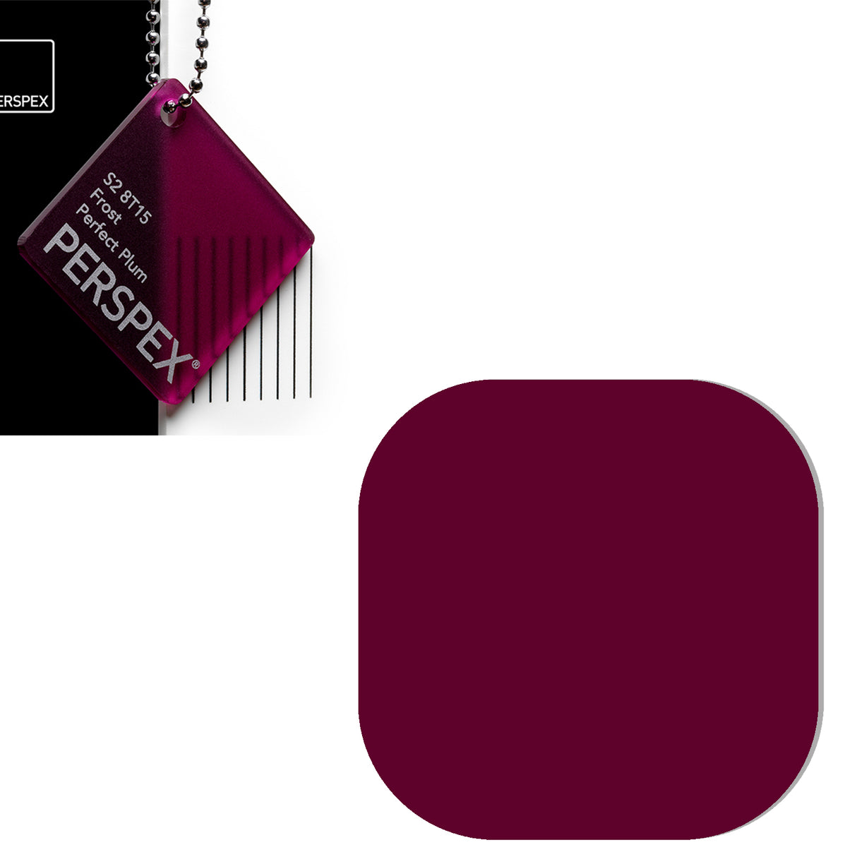 Acrylic Coasters - Square Blanks - (9.5cm Pack of 5) - Laserworksuk
