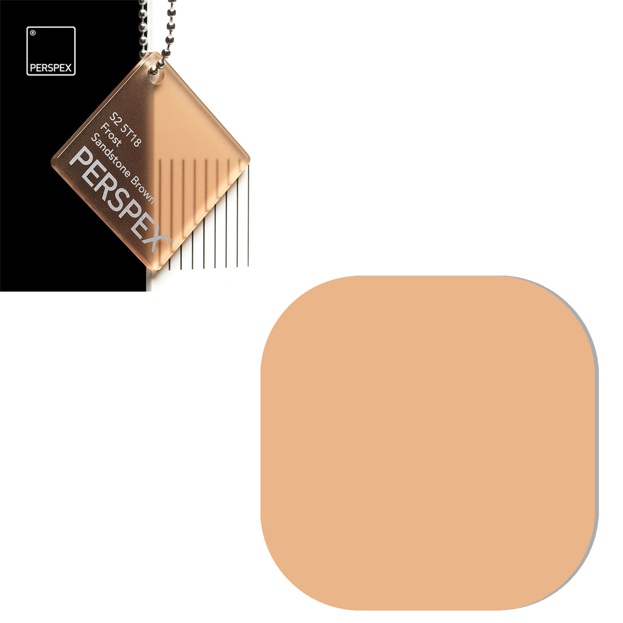 Acrylic Coasters - Square Blanks - (9.5cm Pack of 5) - Laserworksuk