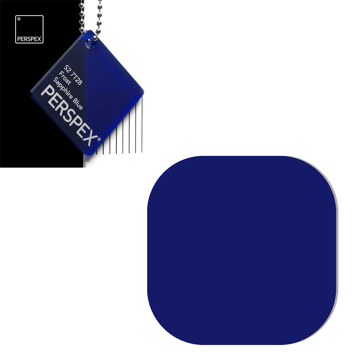 Acrylic Coasters - Square Blanks - (9.5cm Pack of 5) - Laserworksuk
