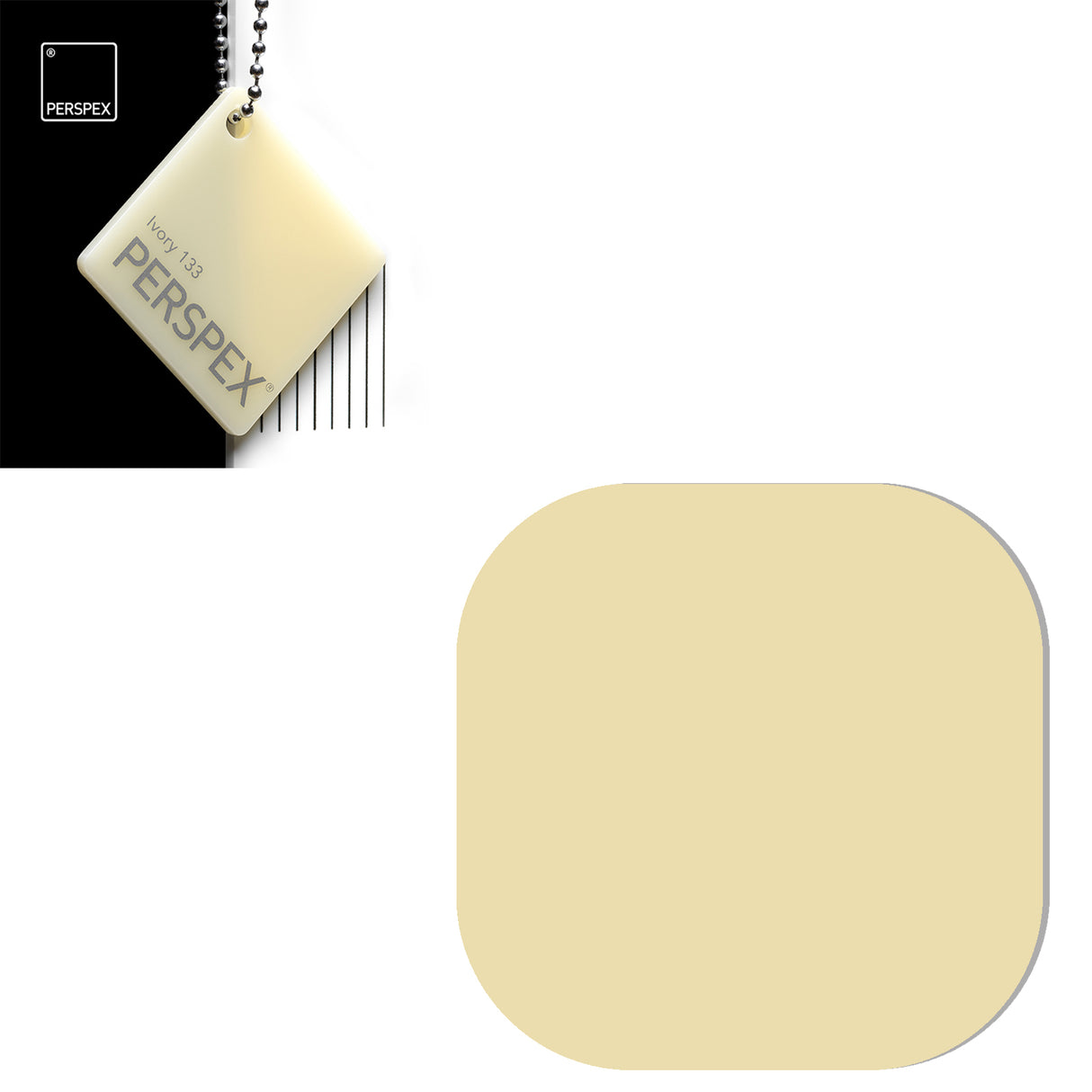 Acrylic Coasters - Square Blanks - (9.5cm Pack of 5) - Laserworksuk