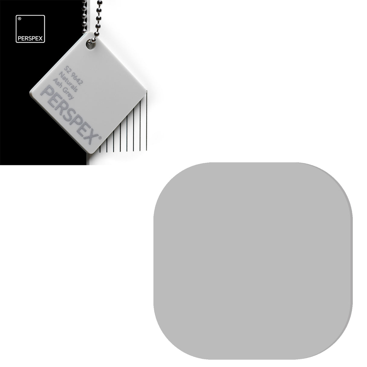 Acrylic Coasters - Square Blanks - (9.5cm Pack of 5) - Laserworksuk