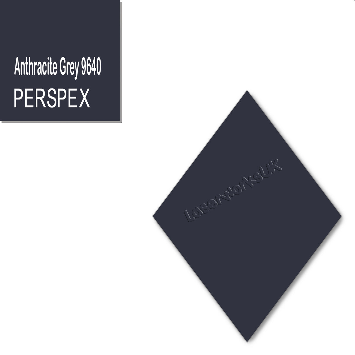 Acrylic Diamond Blank (10cm Pack of 5) - Laserworksuk