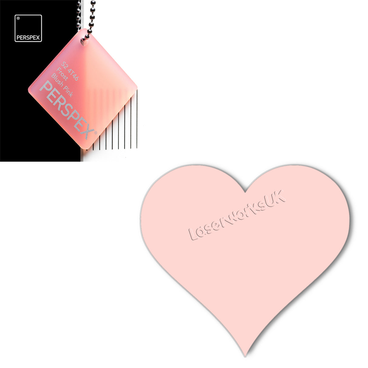 Acrylic Hearts Wedding Table Scatter (Pack of 50) - Laserworksuk