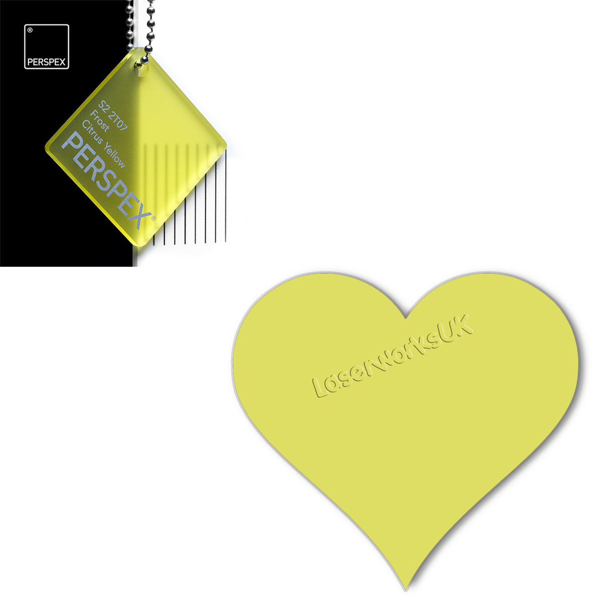 Acrylic Hearts Wedding Table Scatter (Pack of 50) - Laserworksuk