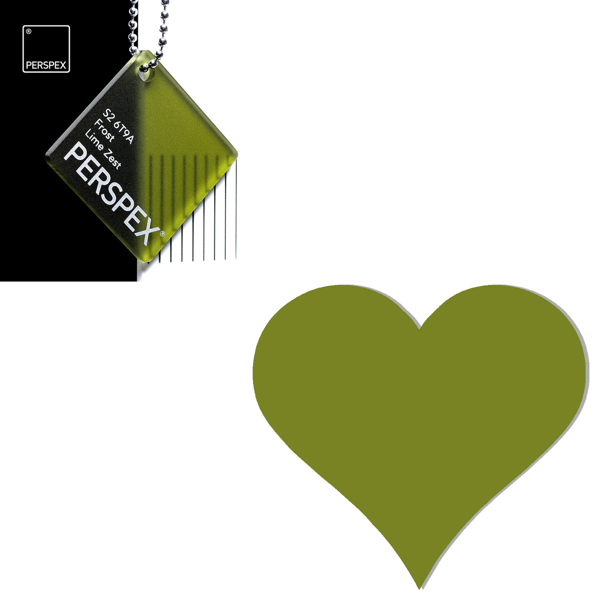 Acrylic Heart Blanks (6cm Pack of 9) - Laserworksuk