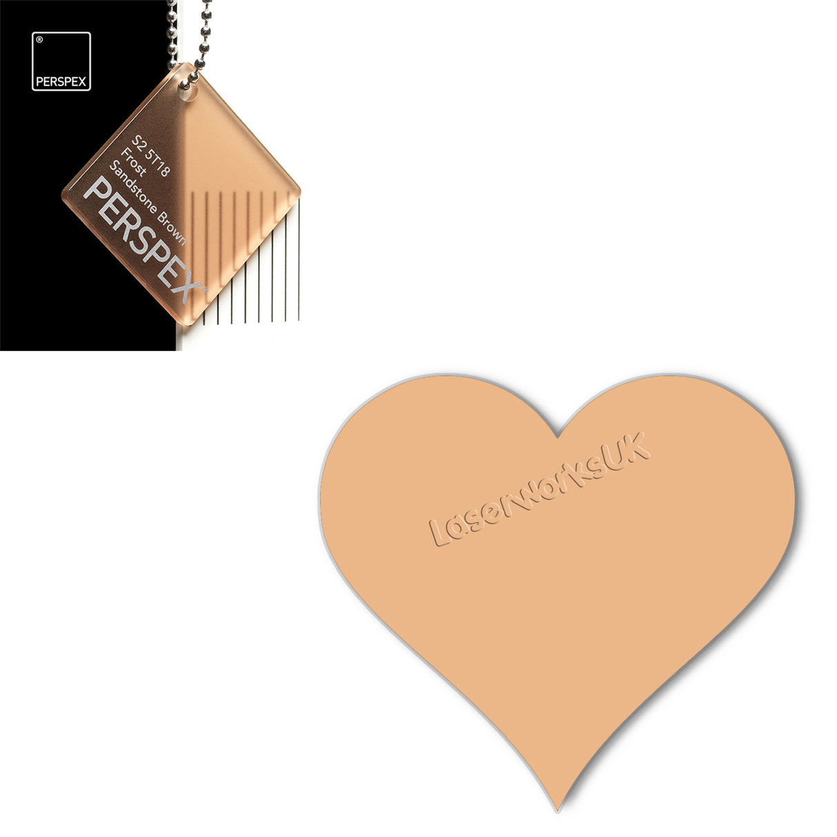 Acrylic Hearts Wedding Table Scatter (Pack of 50) - Laserworksuk