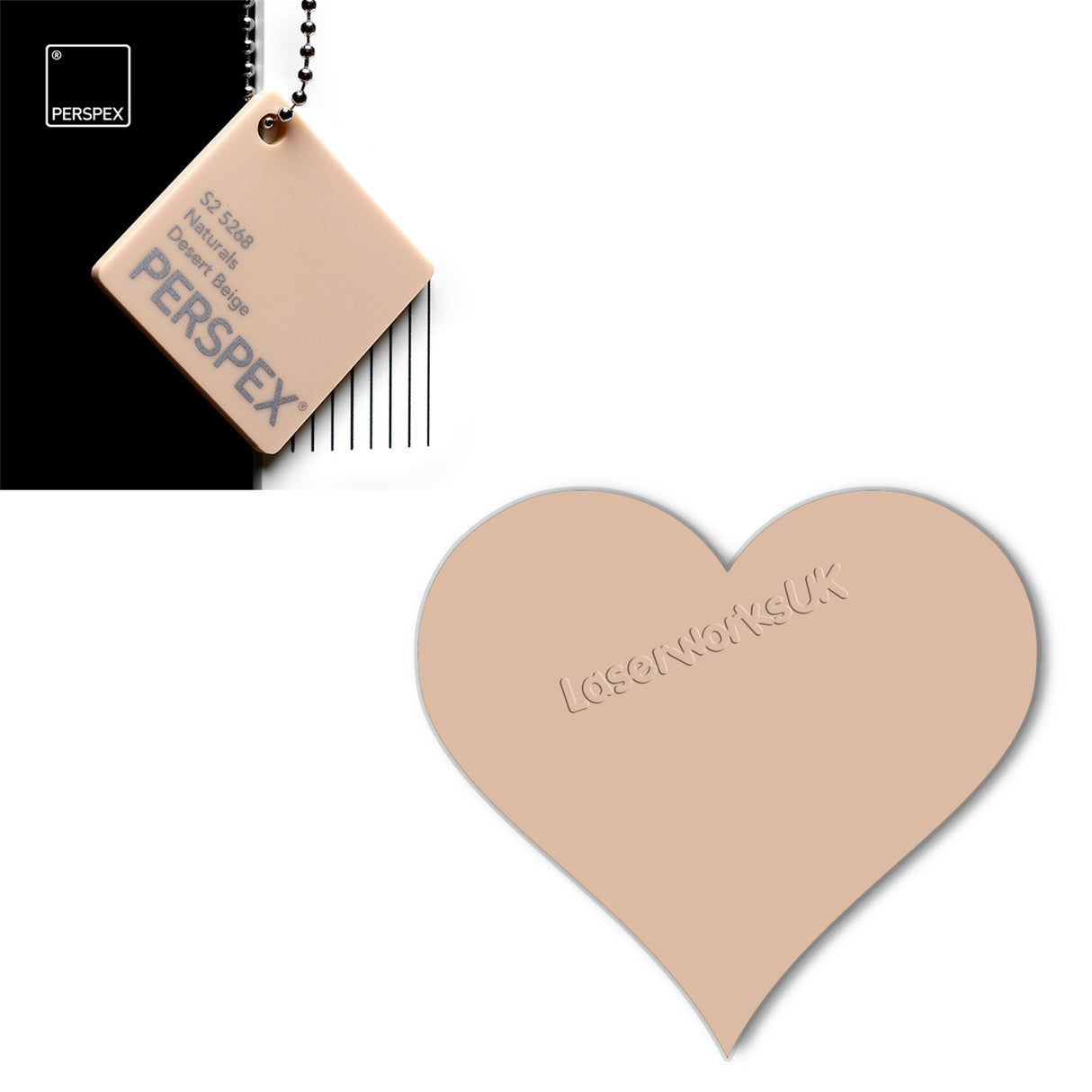 Acrylic Hearts Wedding Table Scatter (Pack of 50) - Laserworksuk
