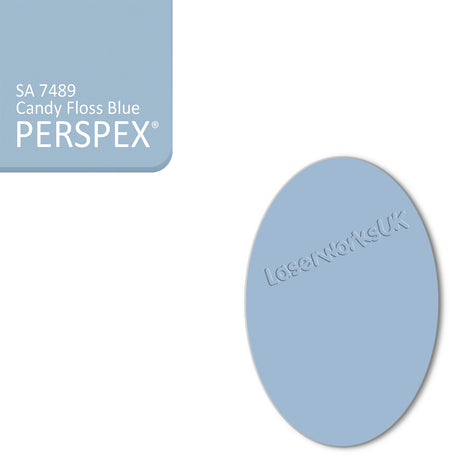 Acrylic Oval Blanks (12cm Pack of 4) - Laserworksuk