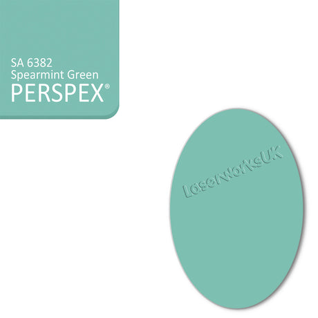 Acrylic Oval Blanks (12cm Pack of 4) - Laserworksuk