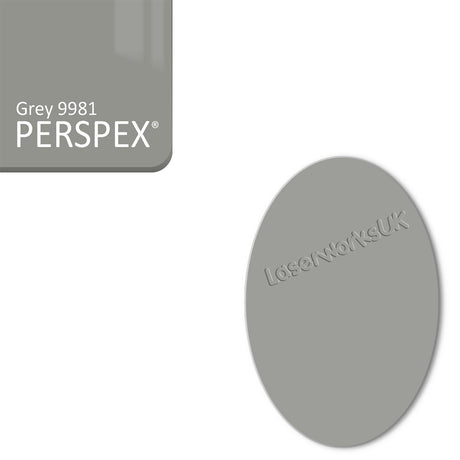 Acrylic Oval Blanks (12cm Pack of 4) - Laserworksuk
