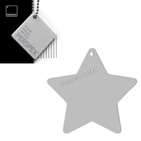 Acrylic Star Blanks (3cm Pack of 18) - Laserworksuk