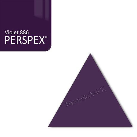 Acrylic Triangle Blanks (8cm Pack of 9) - Laserworksuk