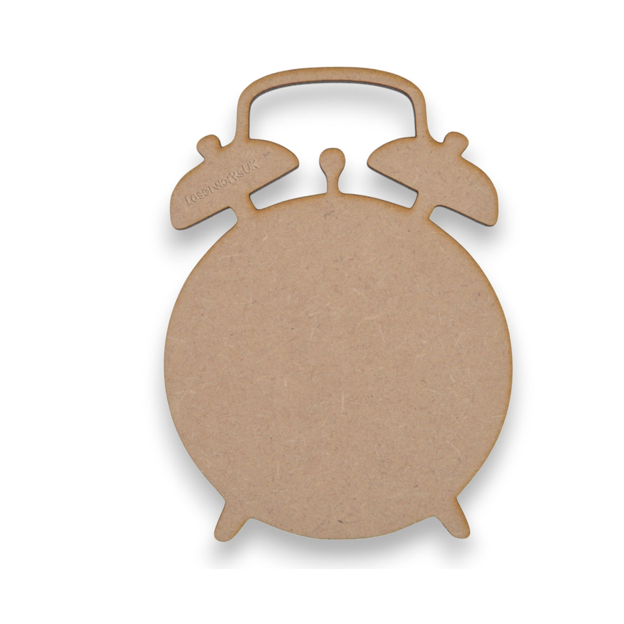 Wooden Alarm Clock Blanks - 3mm MDF Craft Shapes - LaserworksUK