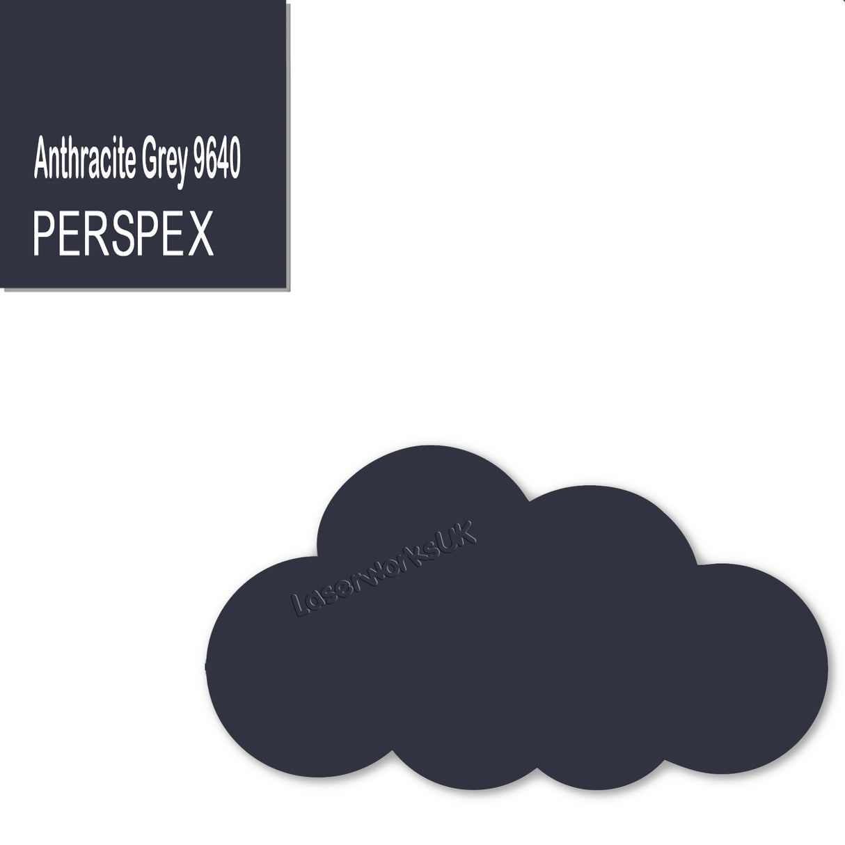 Acrylic Clouds - Nursery Blanks (20cm Pack of 2) - Laserworksuk