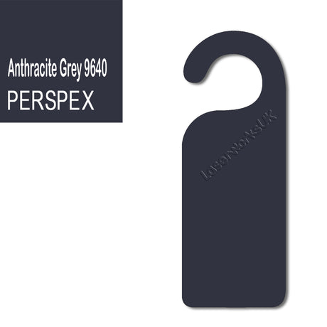 Acrylic Door Hanger Blanks - Style 1 - Laserworksuk