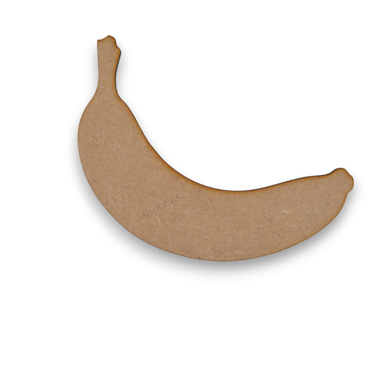 Wooden Banana Shapes – 3mm MDF Laser Craft Blanks - LaserworksUK