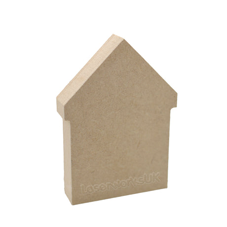 Freestanding Wooden Beach Hut - Summer House Craft Shapes - Laserworksuk