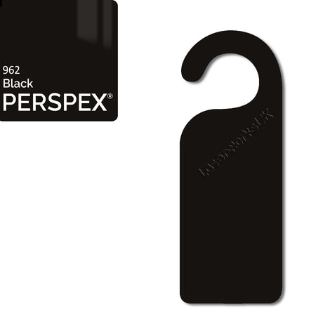 Acrylic Door Hanger Blanks - Style 1 - Laserworksuk