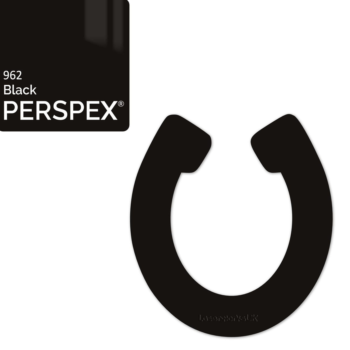 Acrylic Horseshoes Wedding Table Scatter (Pack of 50) - Laserworksuk