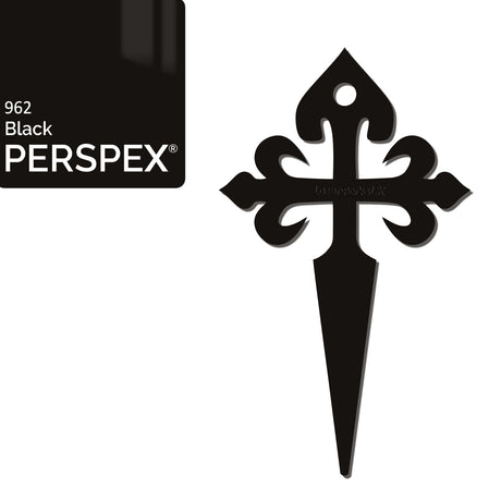 Camino de Santiago - St James Cross Keyring - Laserworksuk