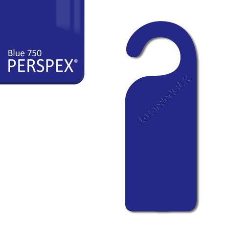 Acrylic Door Hanger Blanks - Style 1 - Laserworksuk