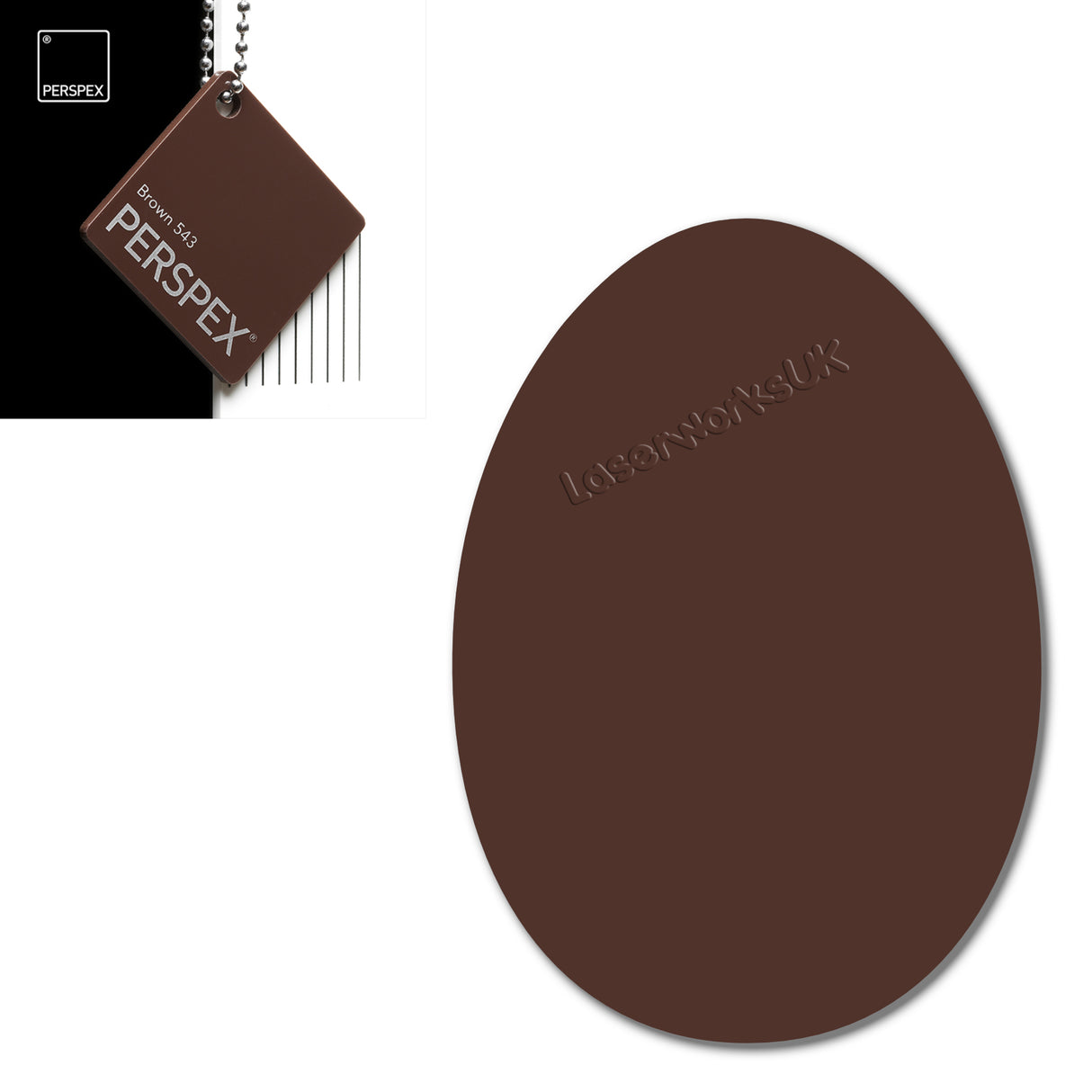 Acrylic Easter Egg Blanks (8cm Pack of 6) - Laserworksuk