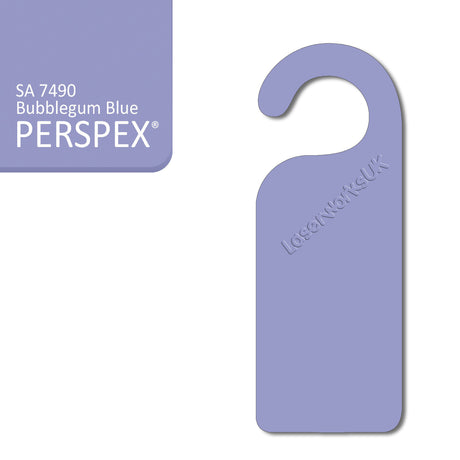 Acrylic Door Hanger Blanks - Style 1 - Laserworksuk