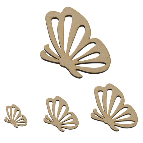 Butterfly Craft Shapes - MDF Insect - LaserworksUK