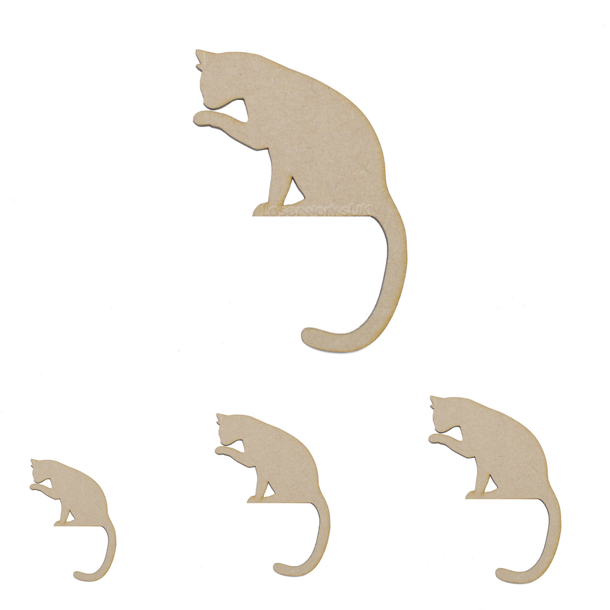 Cat Craft Shapes - Animal Blanks - LaserworksUK