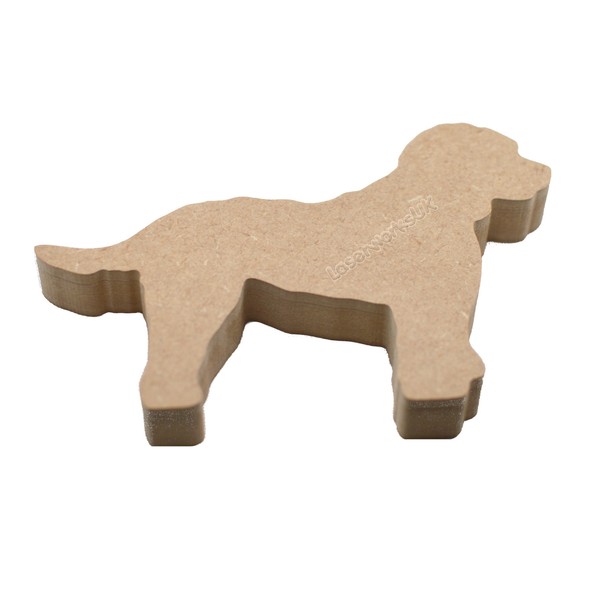 Freestanding Cockapoo Dog Shapes - Laserworksuk