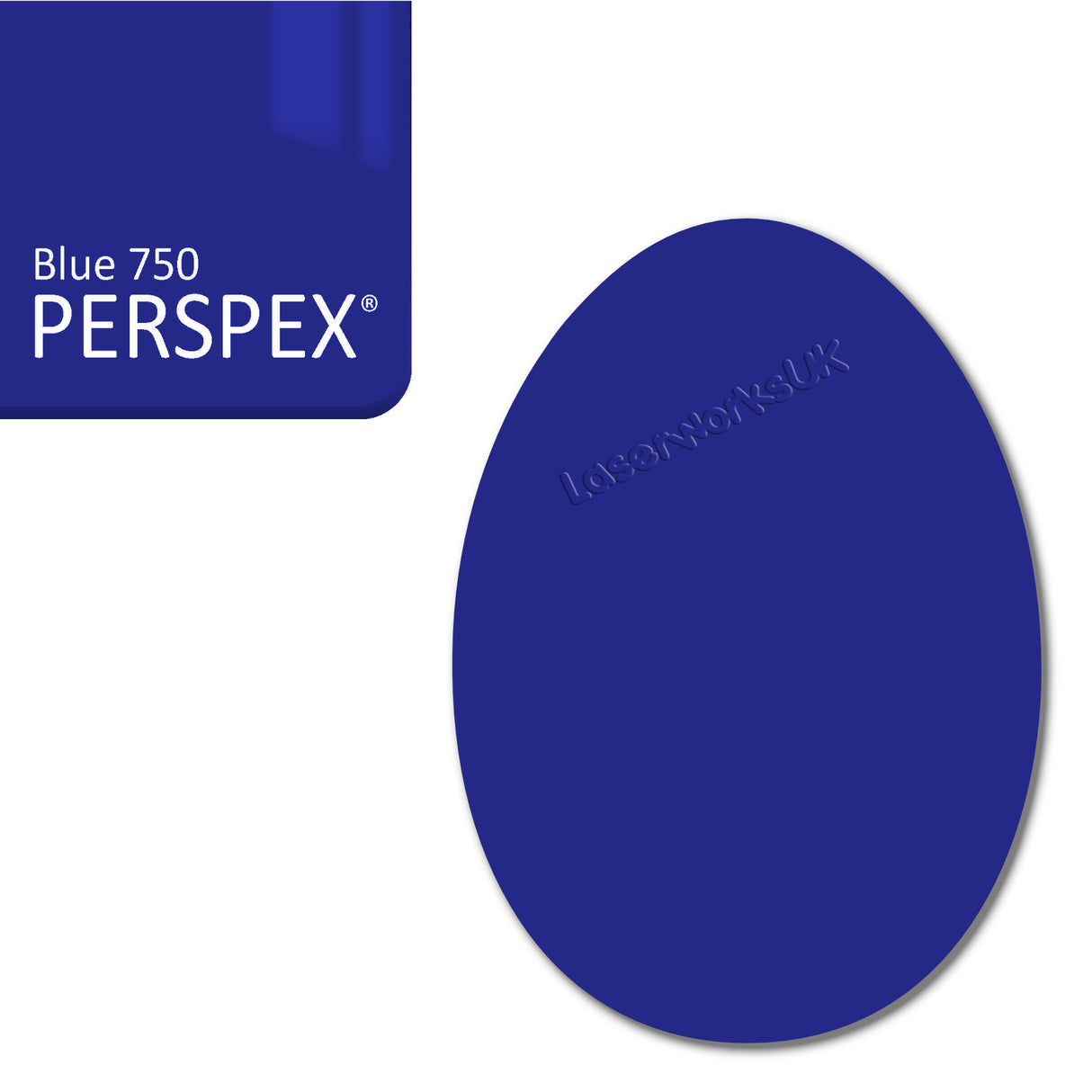 Acrylic Easter Egg Blanks (8cm Pack of 6) - Laserworksuk